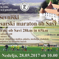 22. Sevniški maraton 2017, nedelja 28.05. ob 10.00